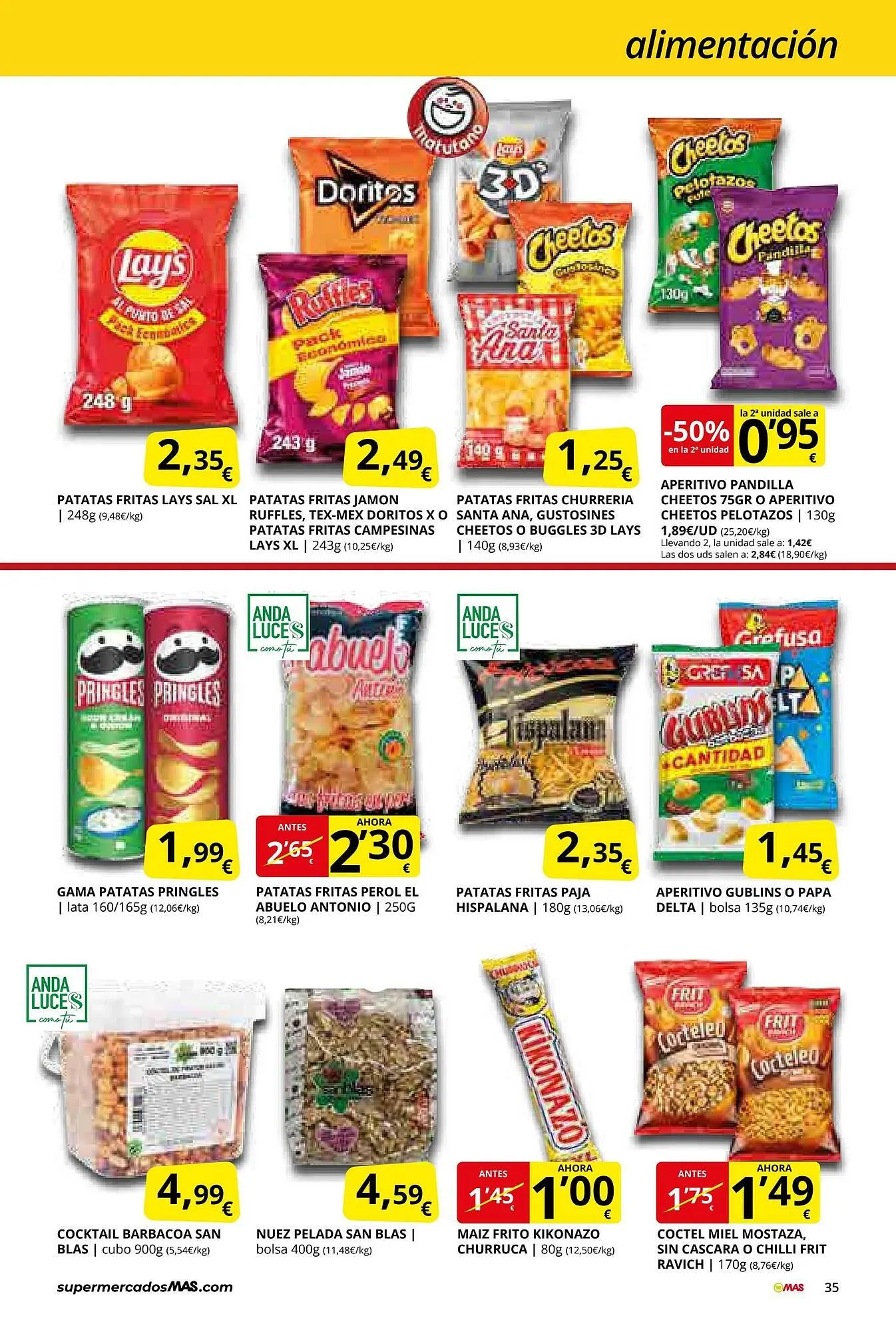 Catálogo de Folleto Supermercados MAS 27 de junio al 31 de julio 2025 - Página 35