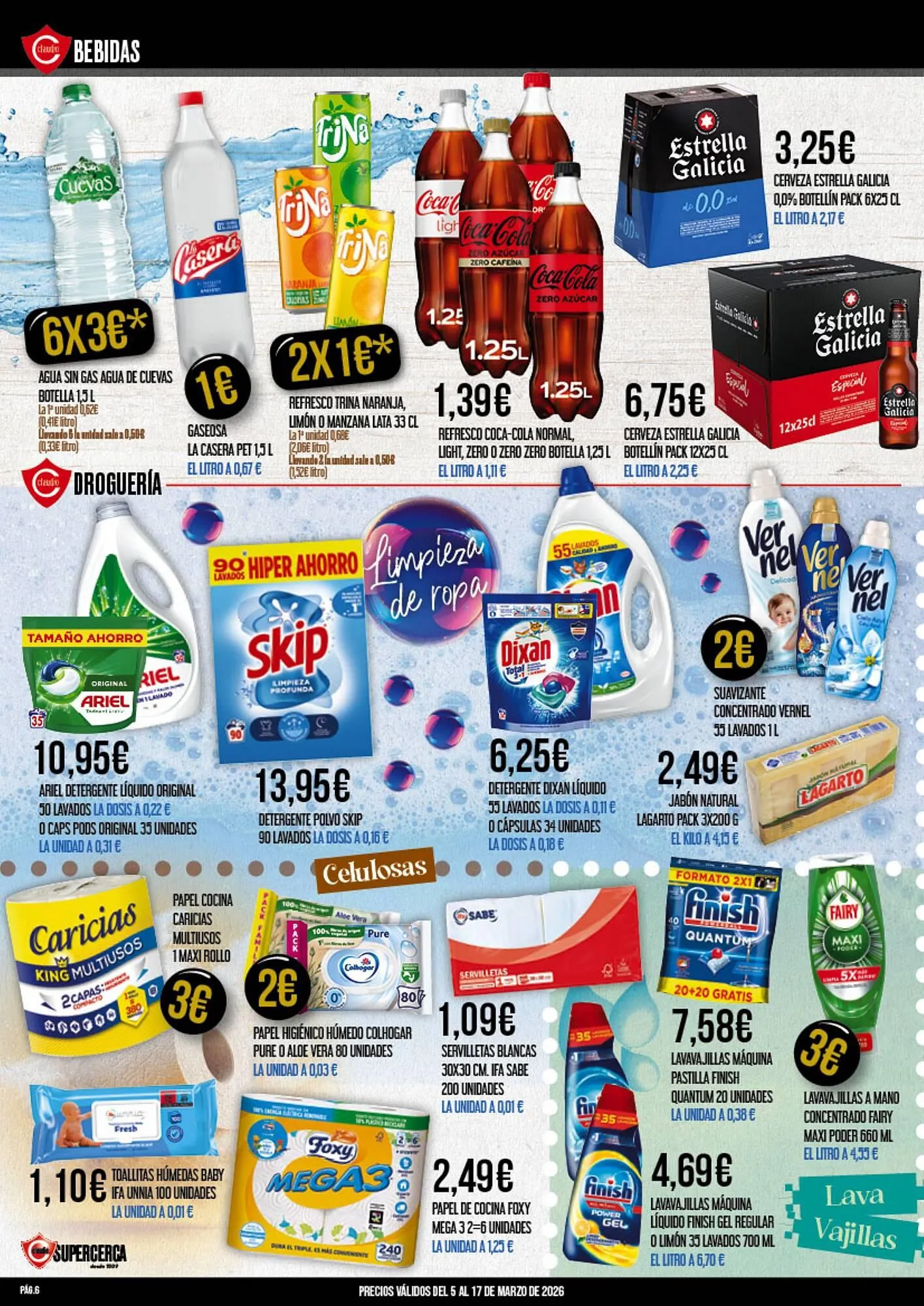 Catálogo de Folleto Claudio 5 de marzo al 17 de marzo 2026 - Página 6