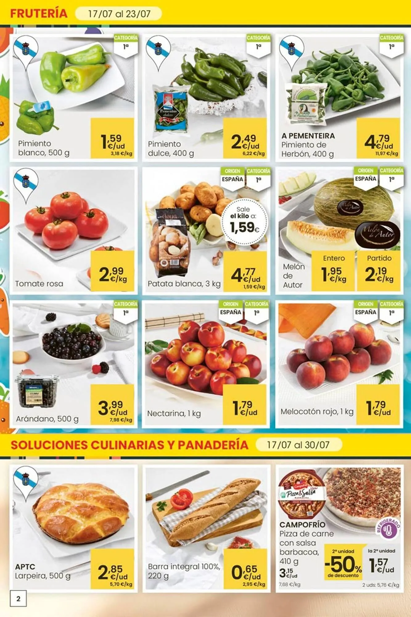 Catálogo de Folleto Eroski 17 de julio al 29 de julio 2025 - Página 2