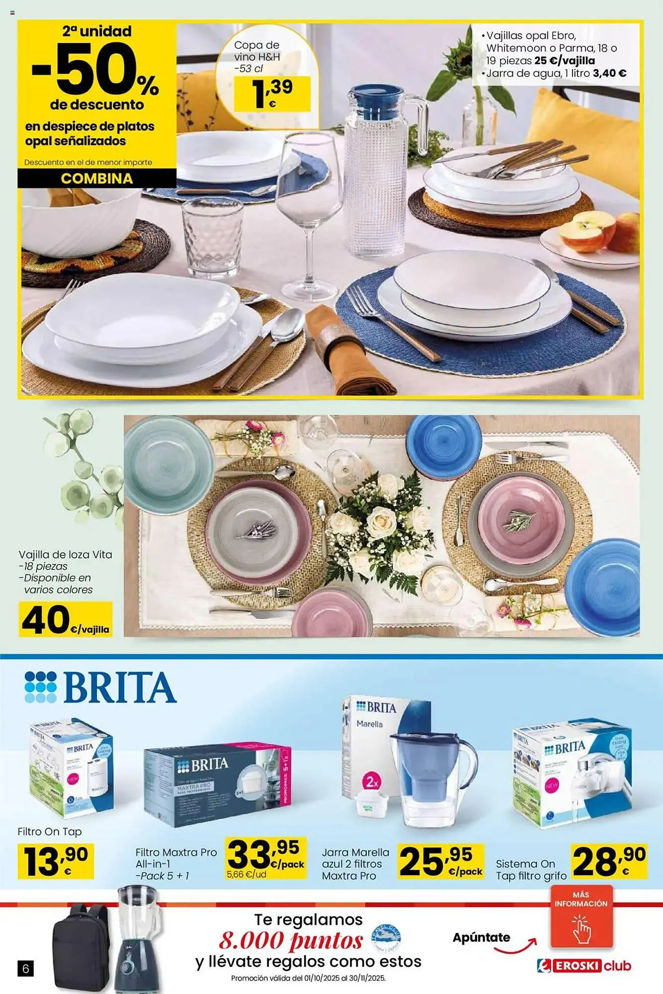 Catálogo de Folleto Eroski 9 de octubre al 29 de octubre 2025 - Página 6