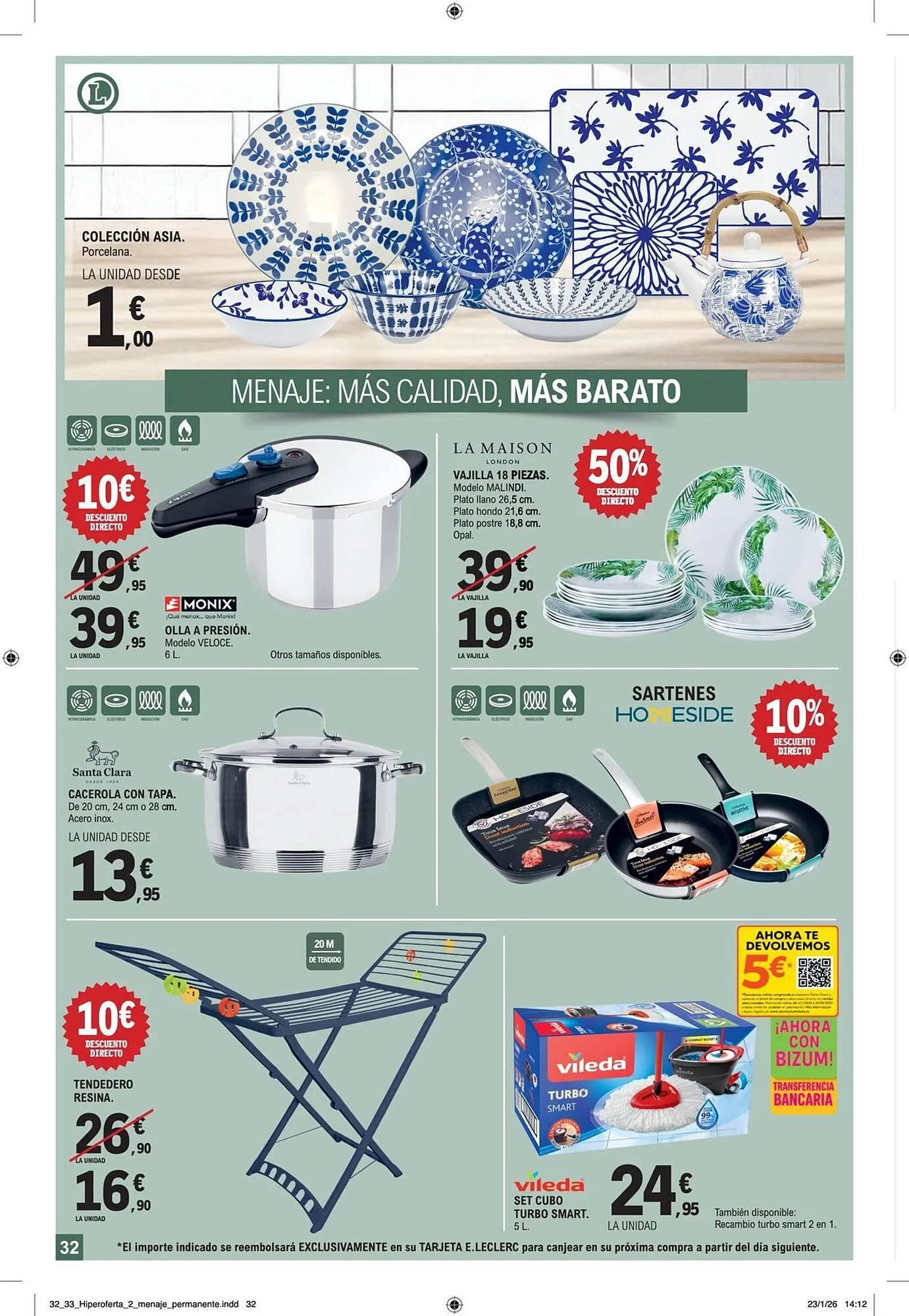 Catálogo de Catálogo E.Leclerc 4 de febrero al 15 de febrero 2026 - Página 32