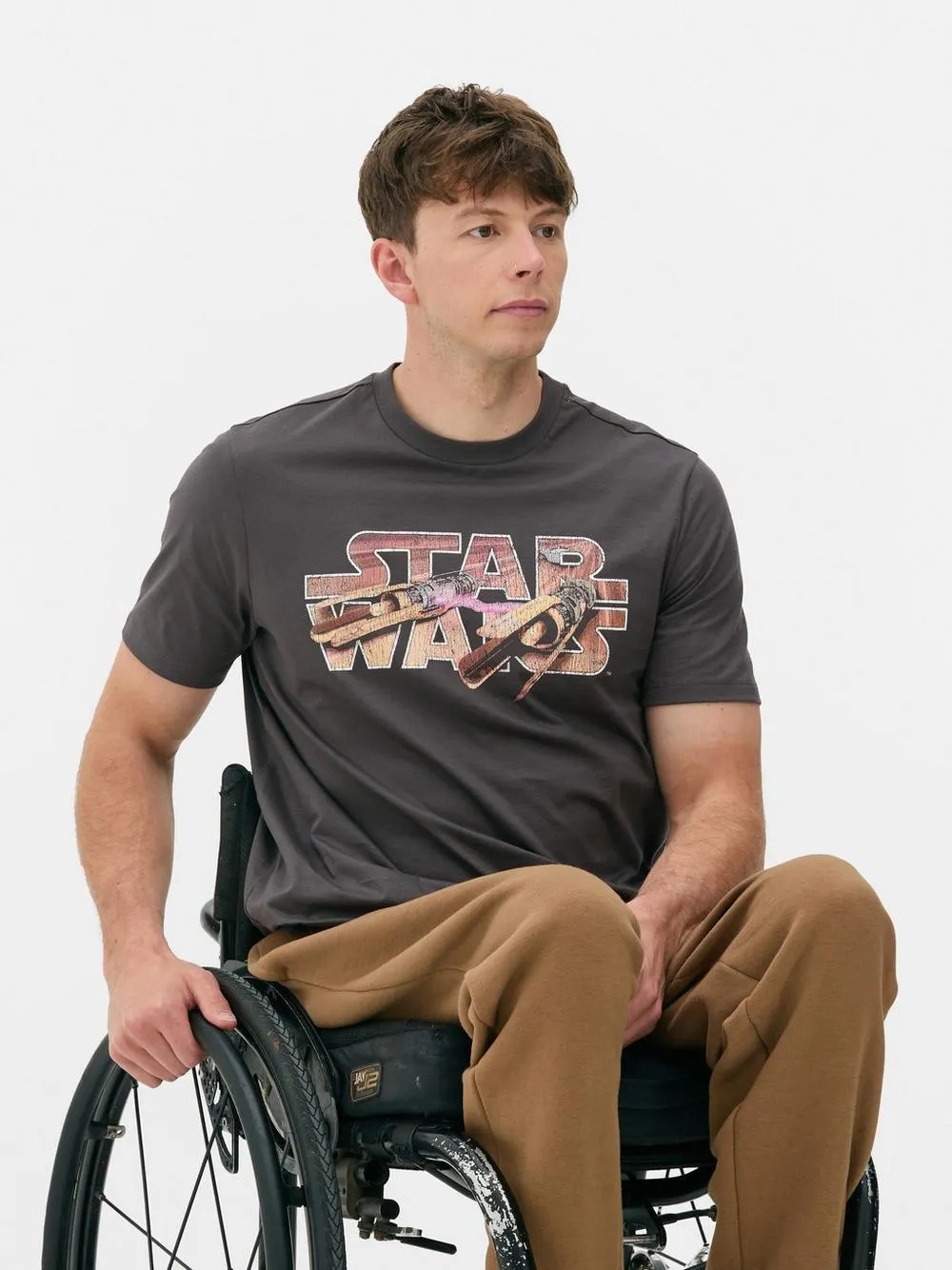 T-shirt met podrace-logo Star Wars