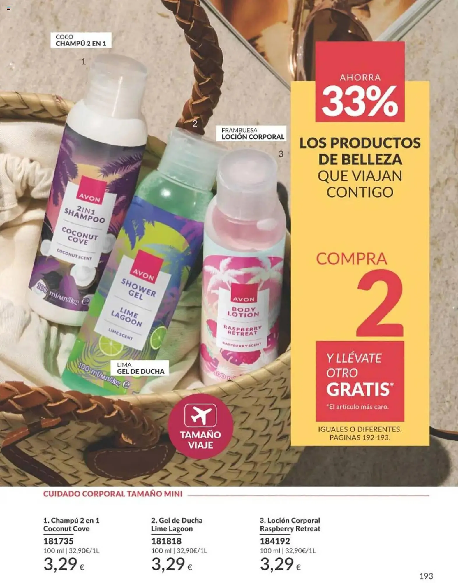 Catálogo de Folleto AVON 1 de julio al 31 de julio 2025 - Página 193