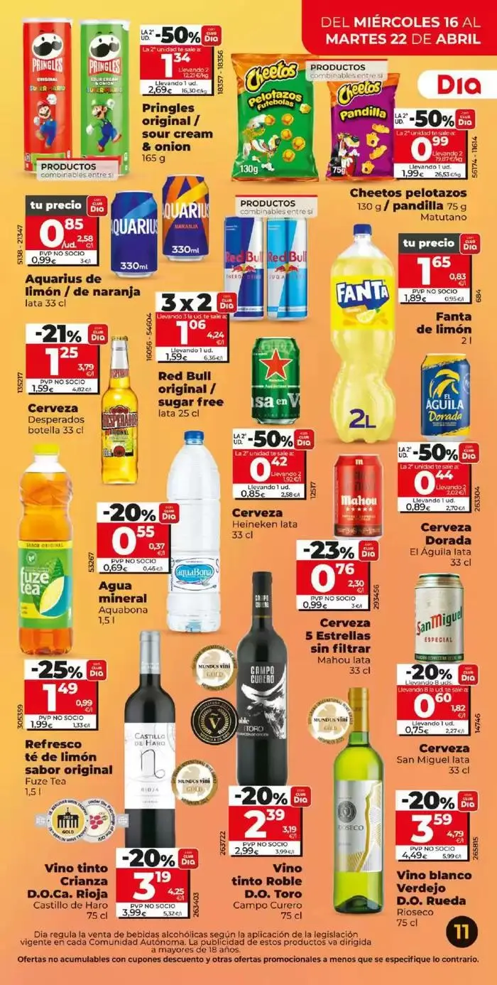Catálogo de Nueva calidad Dia del 16/04 al 22/04 16 de abril al 22 de abril 2025 - Página 11