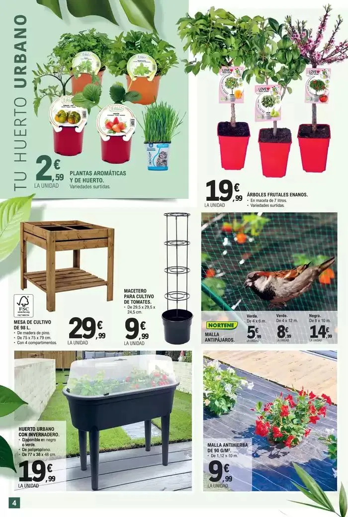 Catálogo de ¡Dale vida a tu jardín! 19 de marzo al 13 de abril 2025 - Página 4