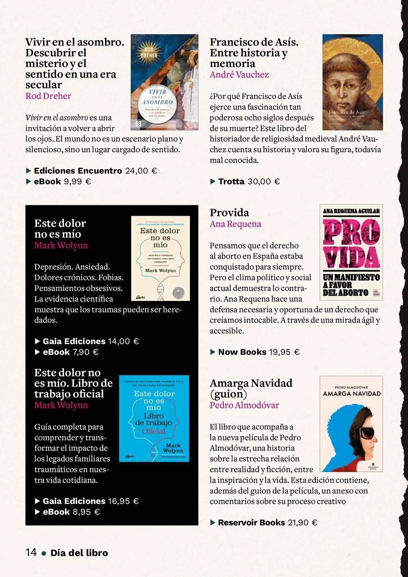 Catálogo de Catálogo Casa del Libro 1 de abril al 22 de abril 2026 - Página 14