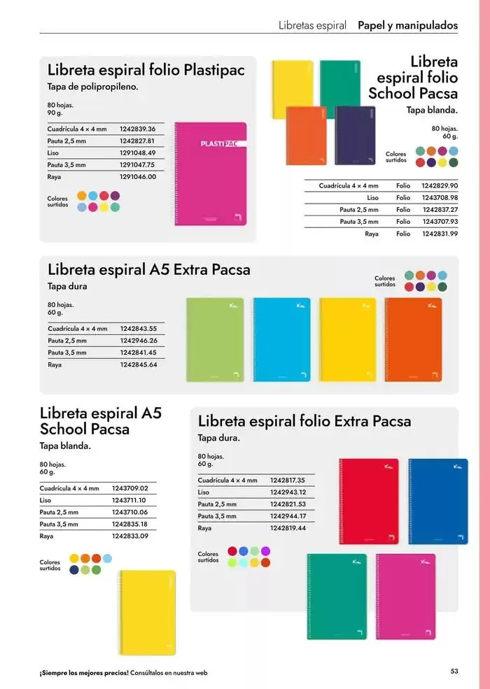 Catálogo de Catálogo Escolar 2025-2026 6 de mayo al 31 de diciembre 2026 - Página 55