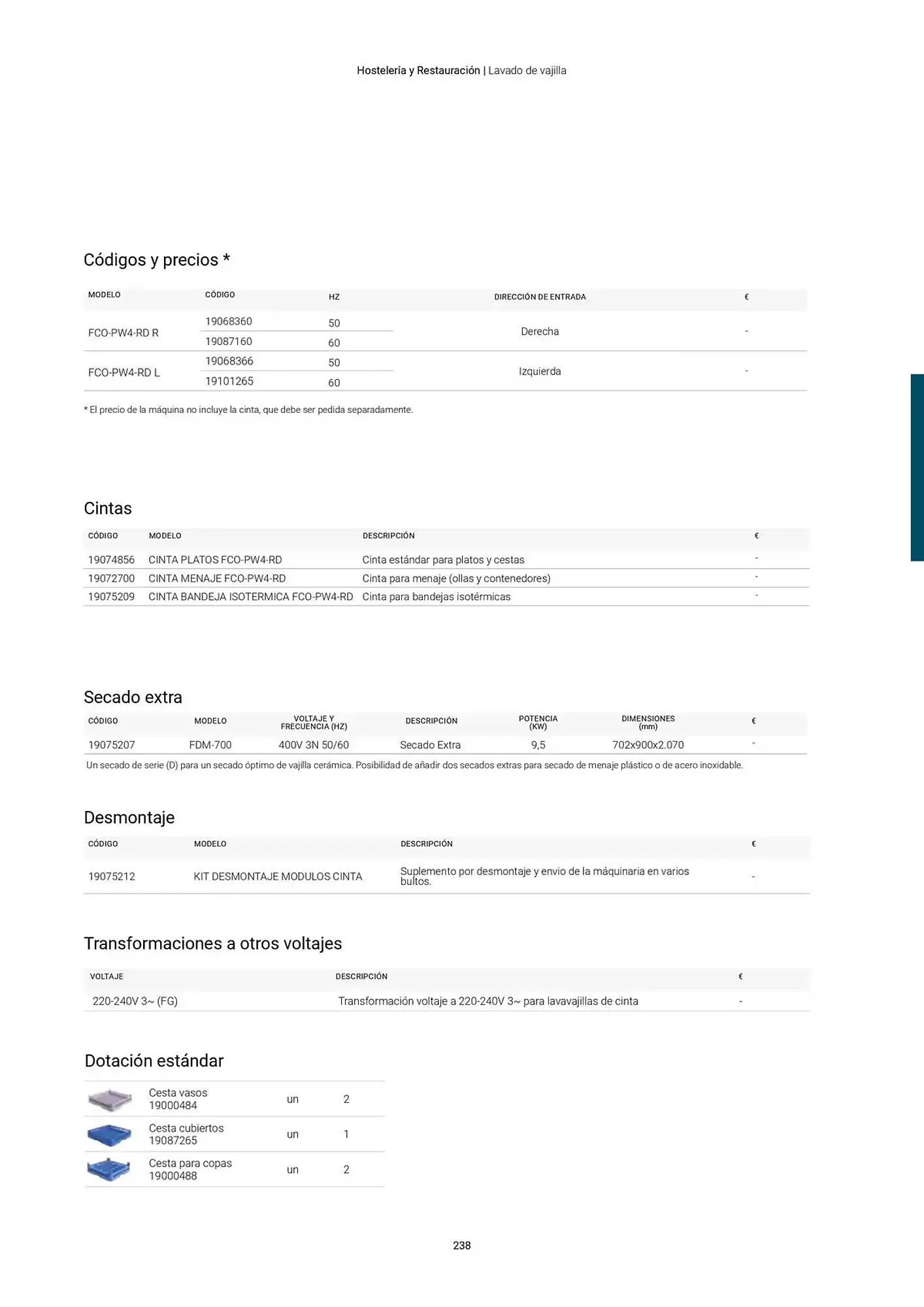 Catálogo de Folleto Fagor 3 de marzo al 1 de enero 2026 - Página 239