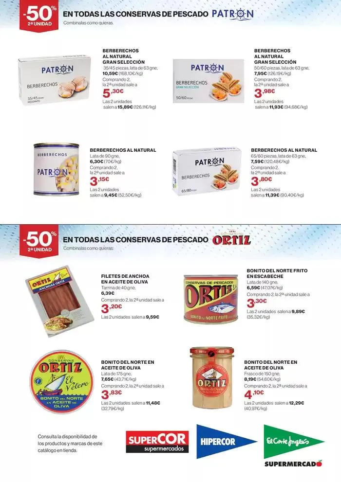 Catálogo de Las mejores marcas en conservas de pescado Canarias 10 de abril al 23 de abril 2025 - Página 8