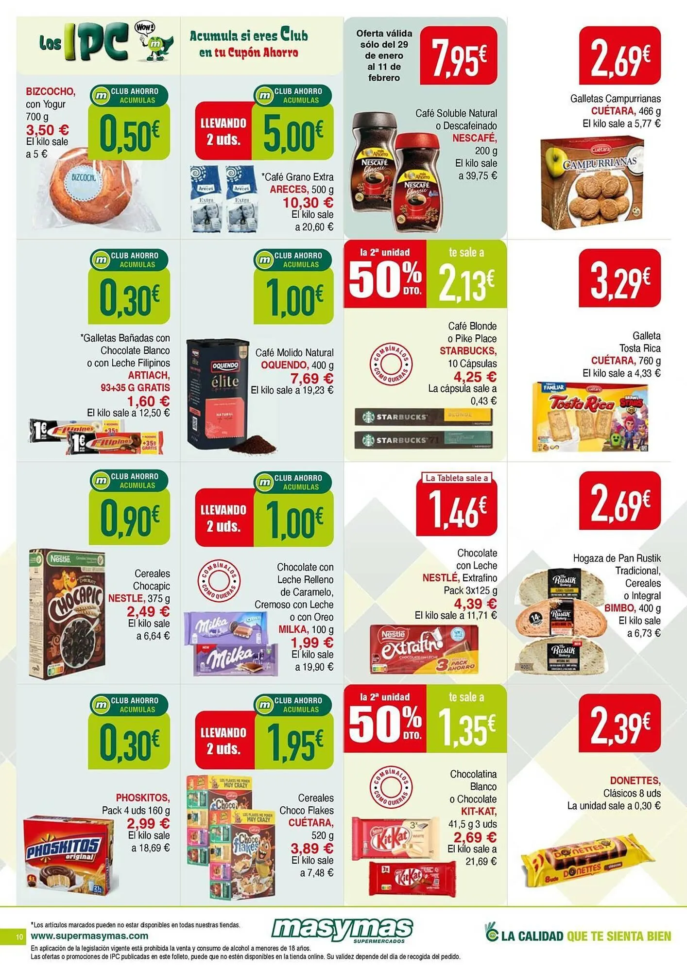 Catálogo de Folleto Masymas 29 de enero al 25 de febrero 2026 - Página 10