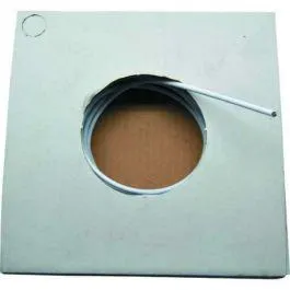 Espiral visillo forrado blanco micel