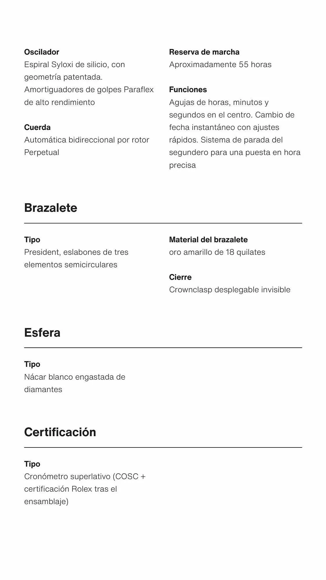 Catálogo de Folleto Rolex 4 de agosto al 28 de noviembre 2023 - Página 11