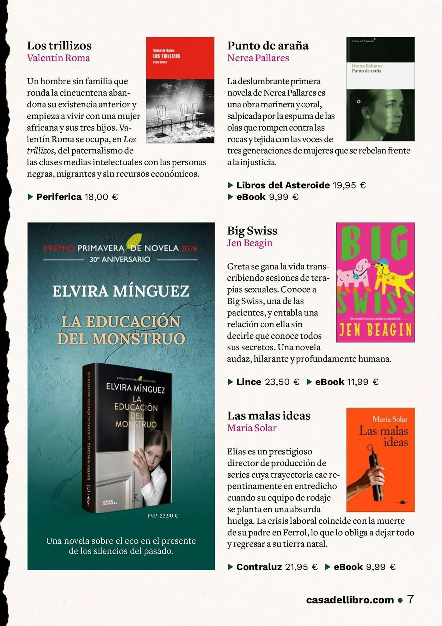 Catálogo de Catálogo Casa del Libro 1 de abril al 22 de abril 2026 - Página 7