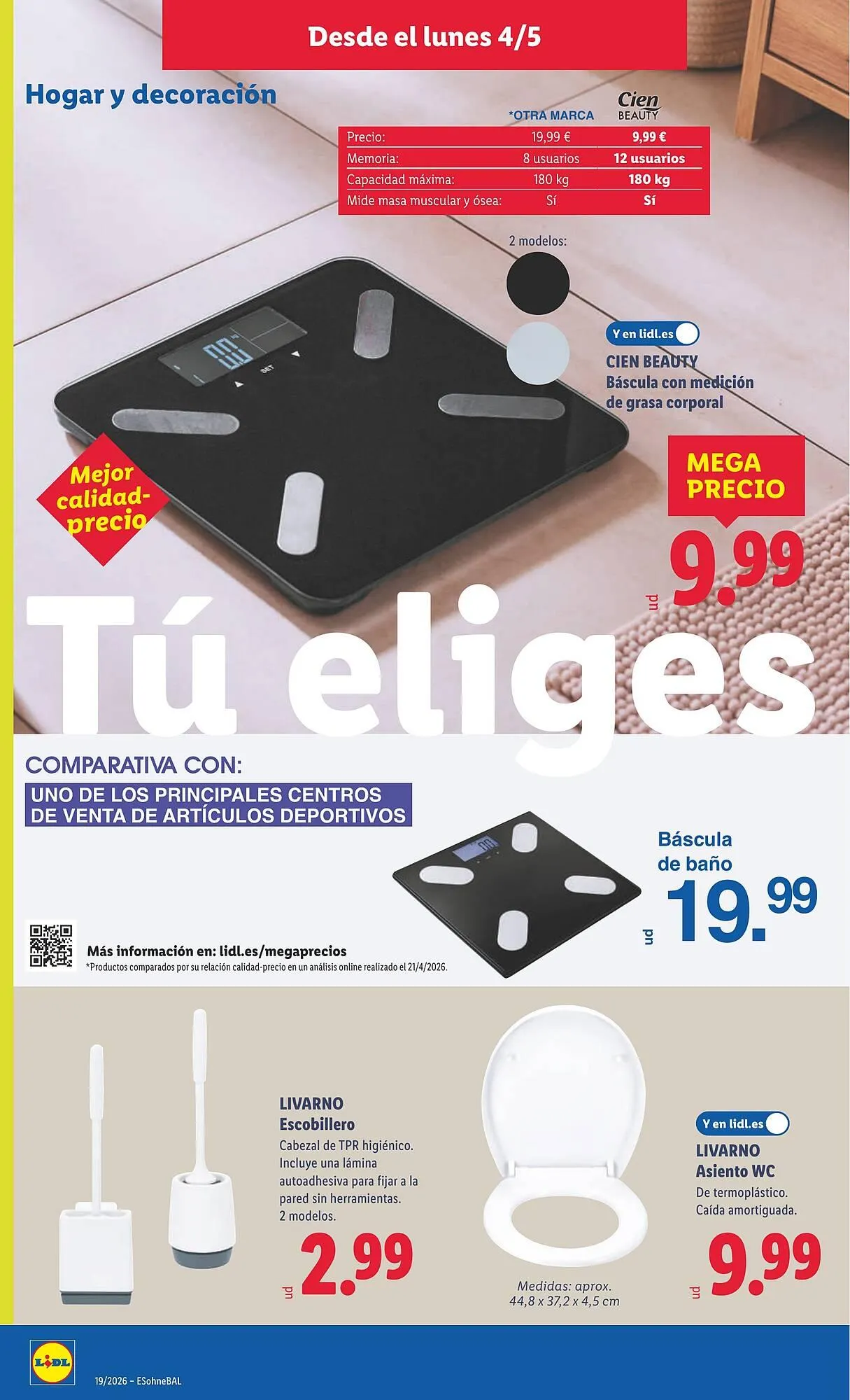 Catálogo de Catálogo Lidl 4 de mayo al 10 de mayo 2026 - Página 10