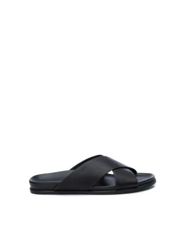 Sandalias Abiertas Hombre Negro 44975