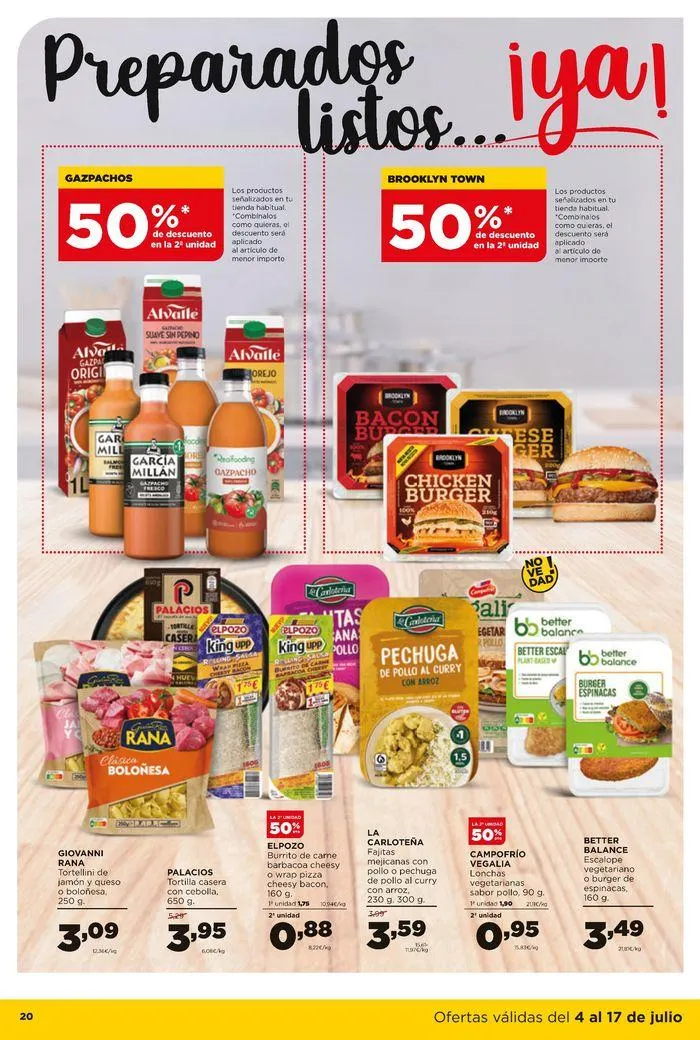 Catálogo de Catálogo Alimerka 4 de julio al 17 de julio 2024 - Página 20