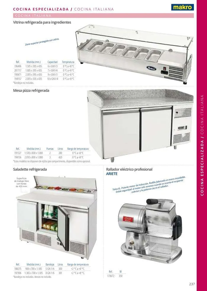 Catálogo de Equipamiento y suministros 23 de julio al 30 de noviembre 2024 - Página 237