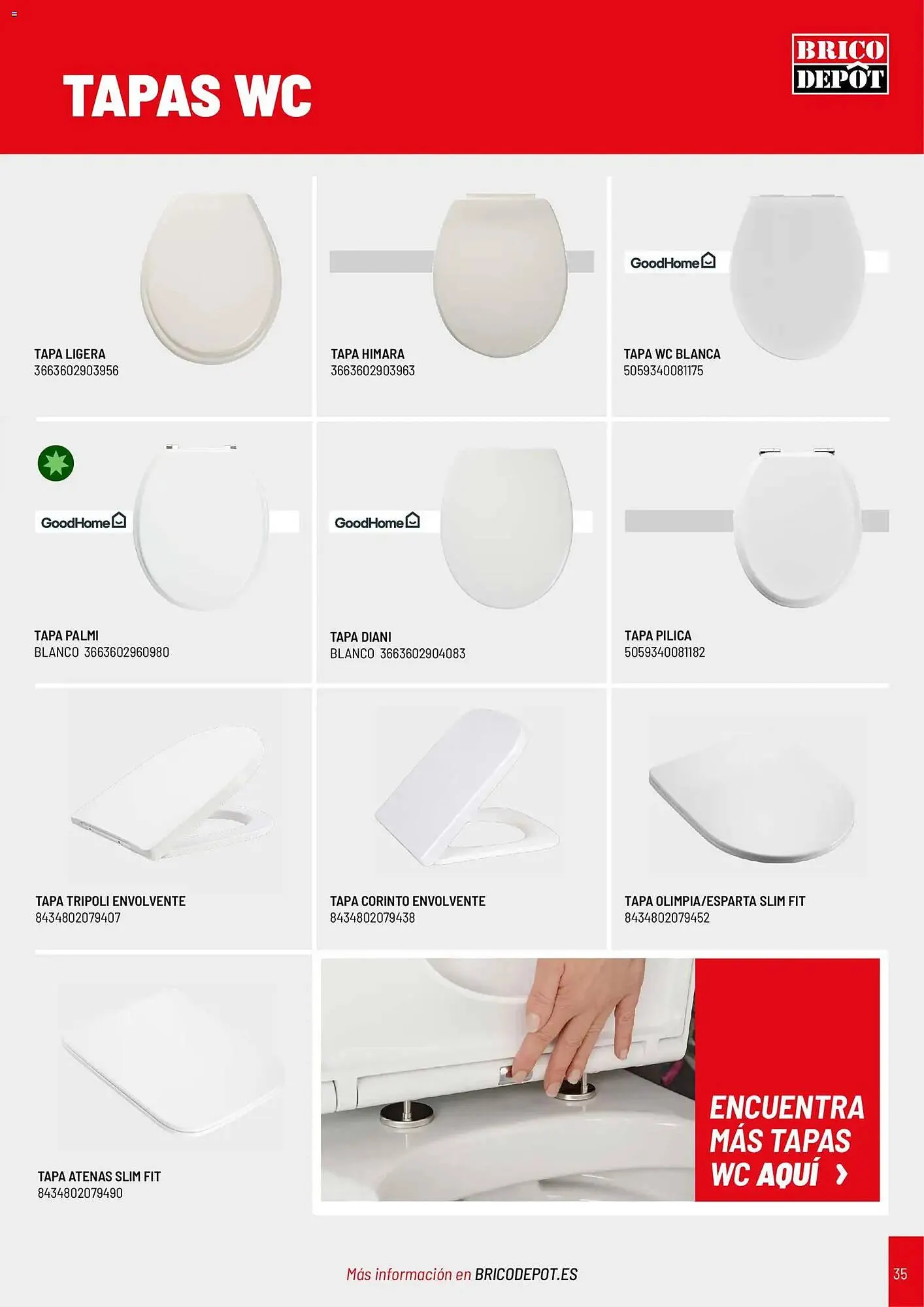 Catálogo de Catálogo Brico Depôt 2 de marzo al 31 de diciembre 2026 - Página 35