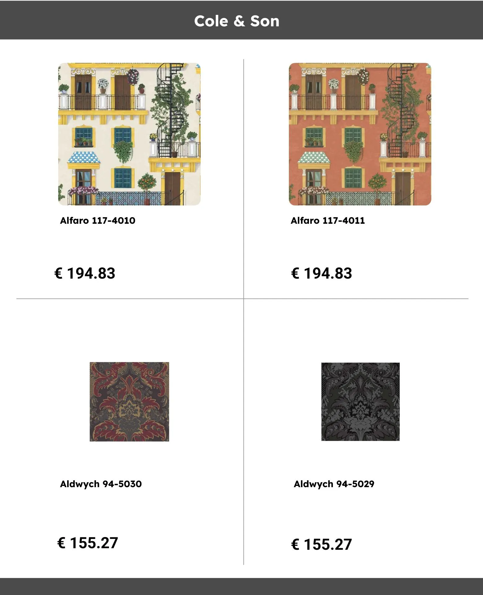 Catálogo de Cole & Son 25 de agosto al 30 de agosto 2023 - Página 1