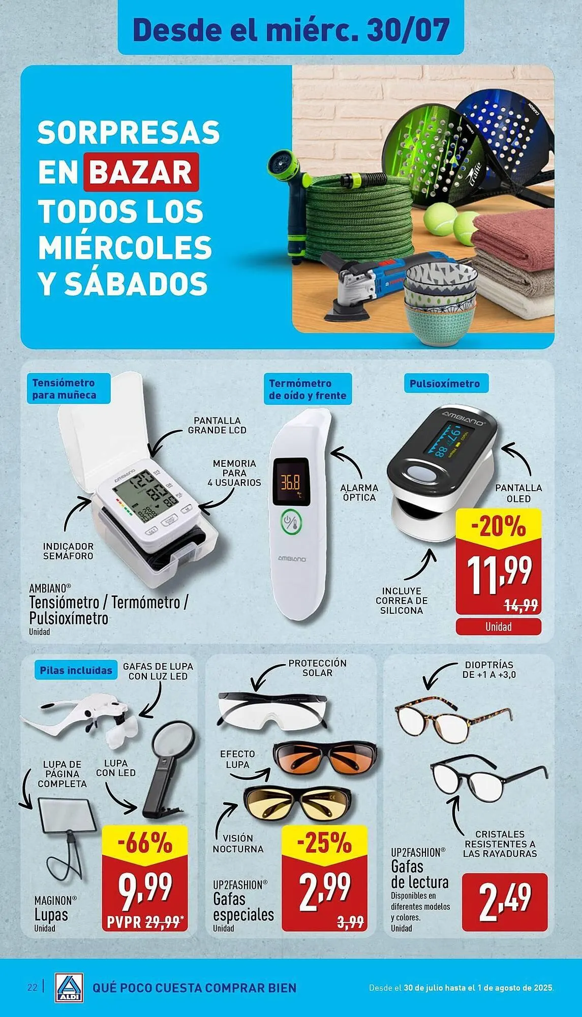 Catálogo de Folleto ALDI 30 de julio al 3 de agosto 2025 - Página 22