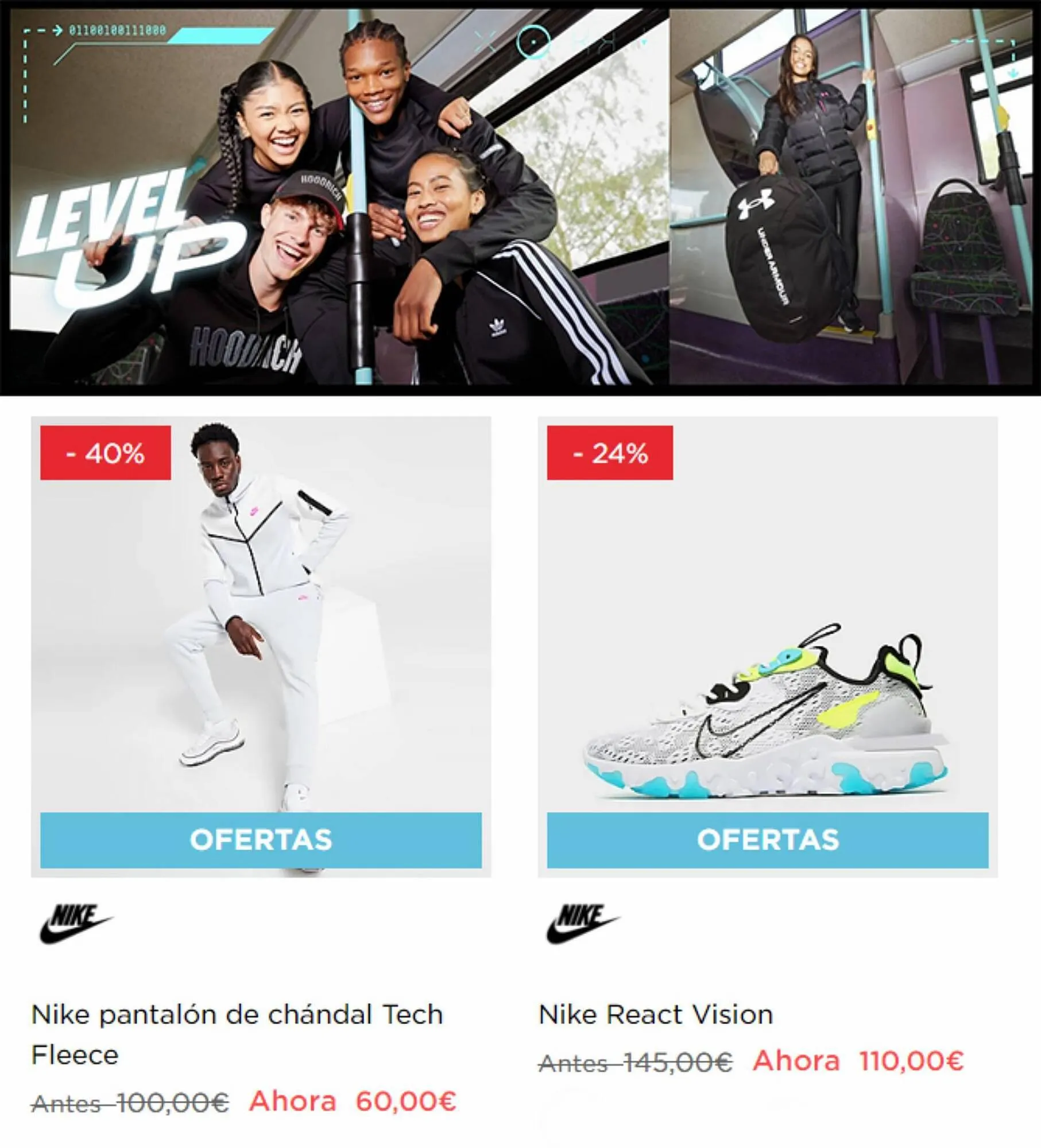 Catálogo de Folleto JD Sports 18 de agosto al 31 de agosto 2023 - Página 3