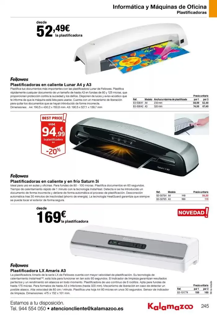 Catálogo de Staples Kalamazoo Catálogo General 9 de enero al 30 de septiembre 2025 - Página 245