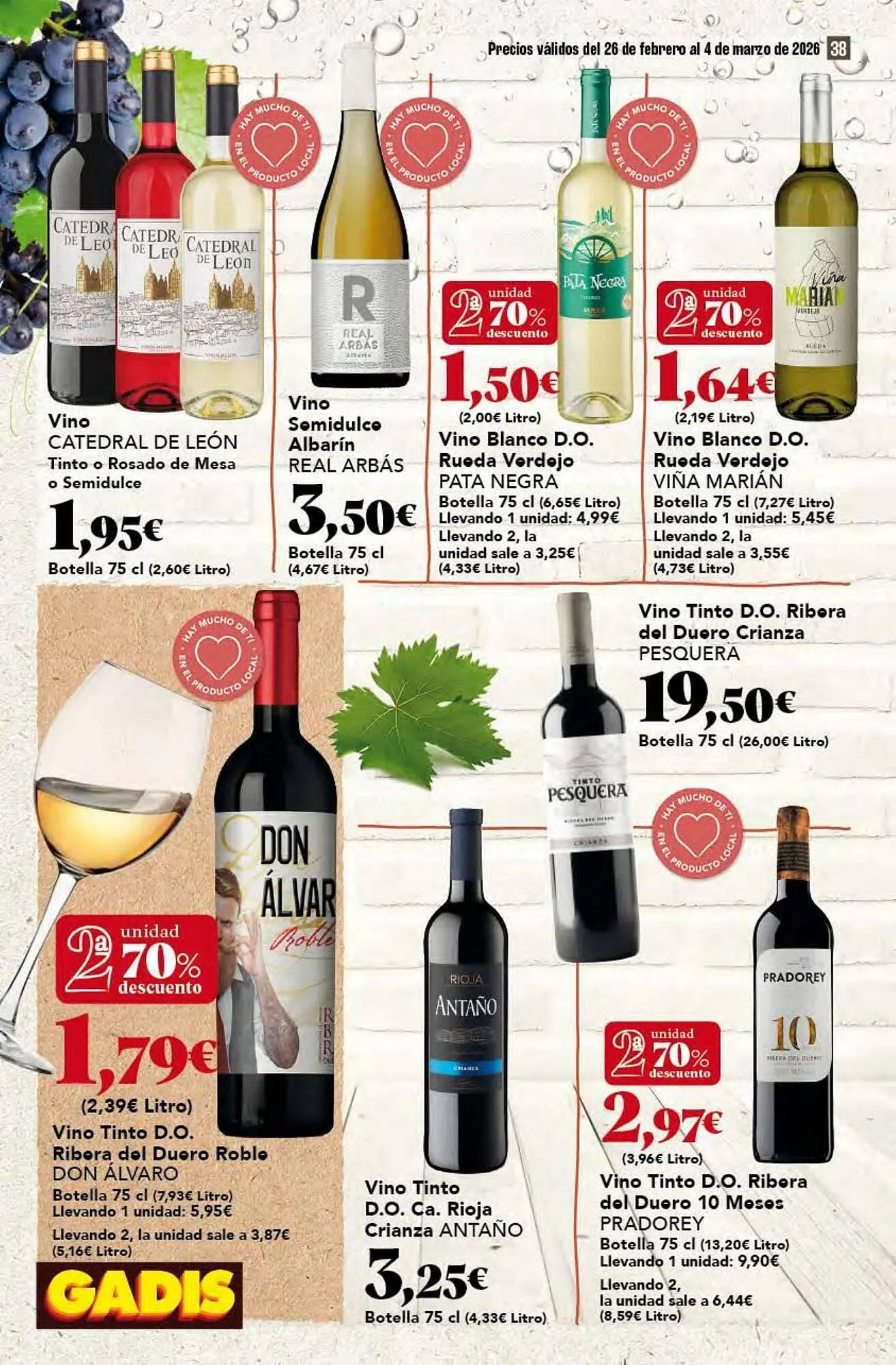 Catálogo de Folleto Gadis 26 de febrero al 4 de marzo 2026 - Página 38