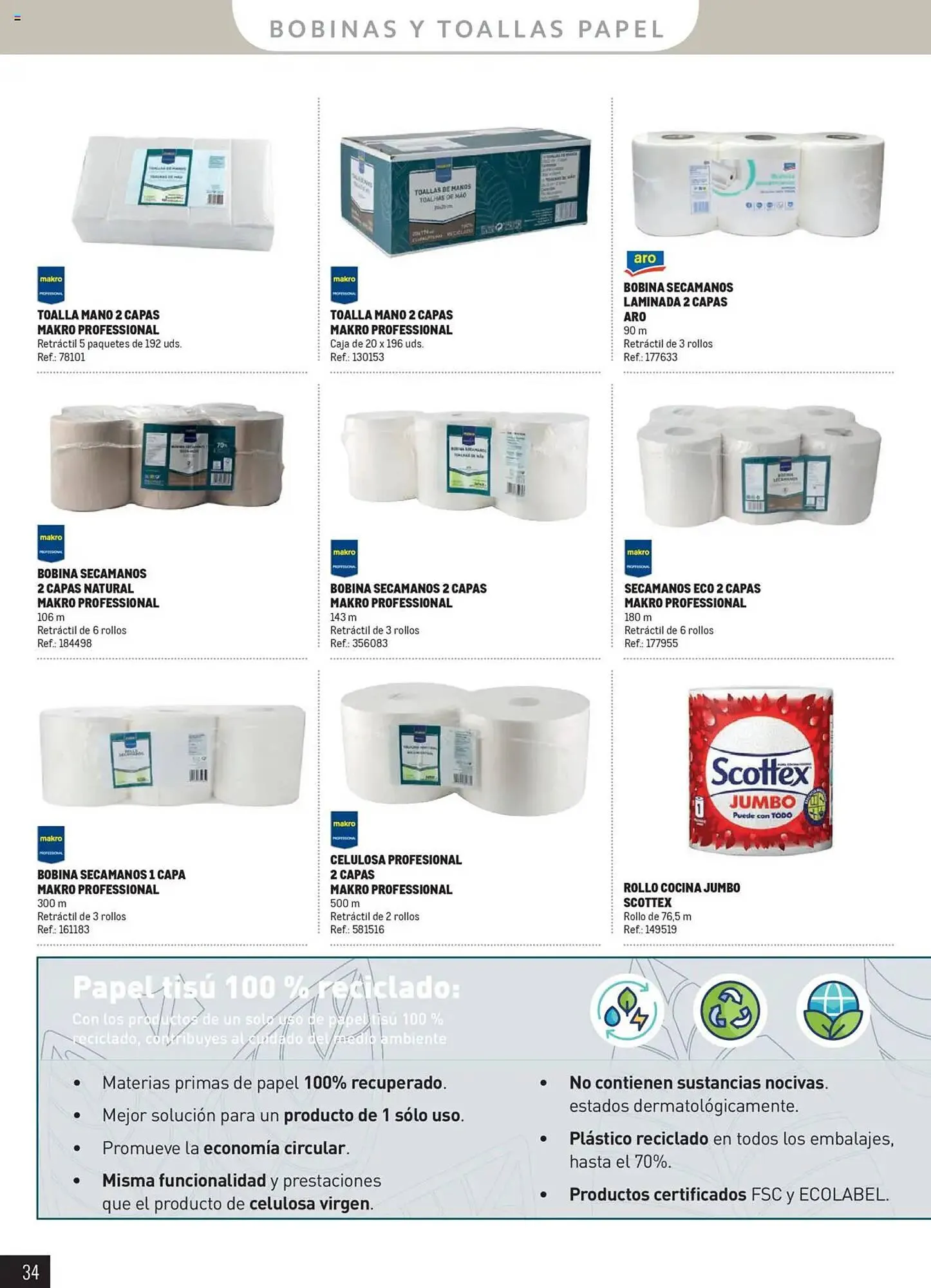 Catálogo de Folleto Makro 13 de marzo al 31 de diciembre 2025 - Página 34