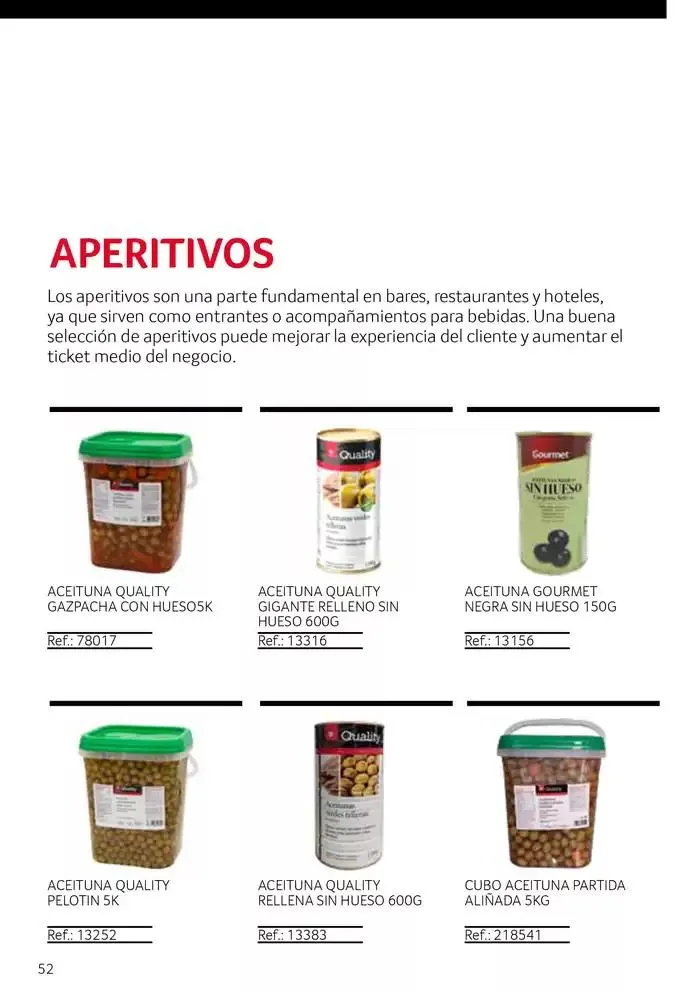 Catálogo de Nuestra selección de hostelería 1 de marzo al 30 de abril 2025 - Página 52