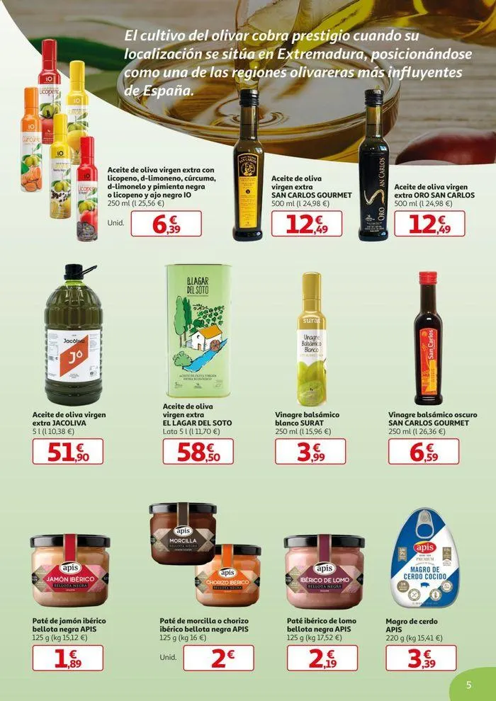 Catálogo de Alimentos de Extremadura 5 de junio al 22 de junio 2024 - Página 5