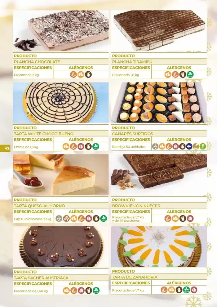 Catálogo de Catálogo de productos congelados 7 de octubre al 31 de diciembre 2024 - Página 42