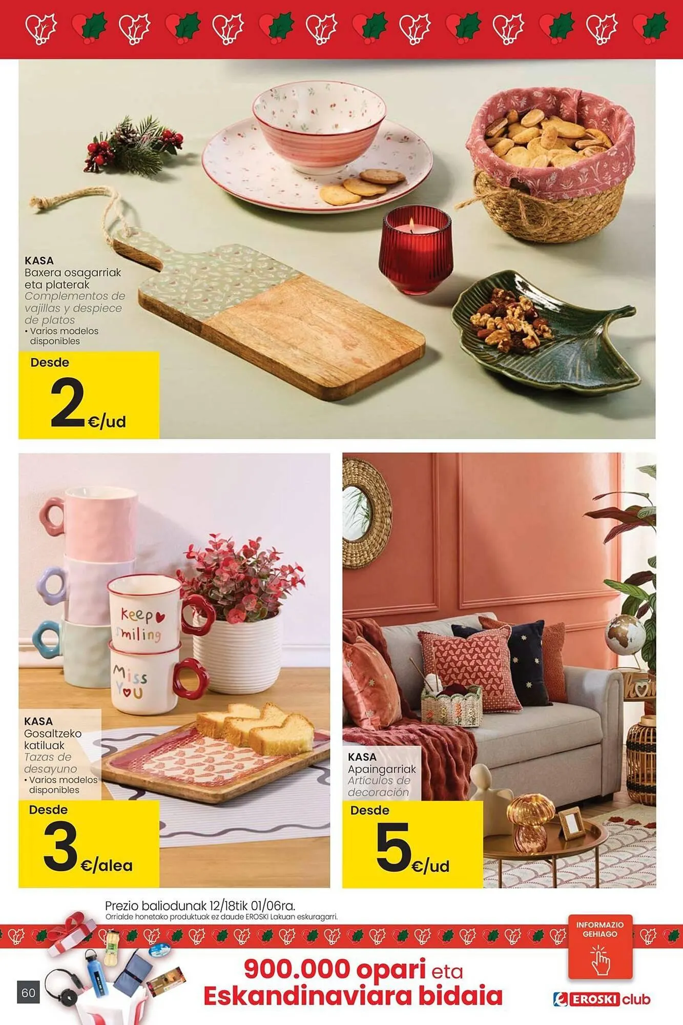 Catálogo de Folleto Eroski 18 de diciembre al 31 de diciembre 2025 - Página 60