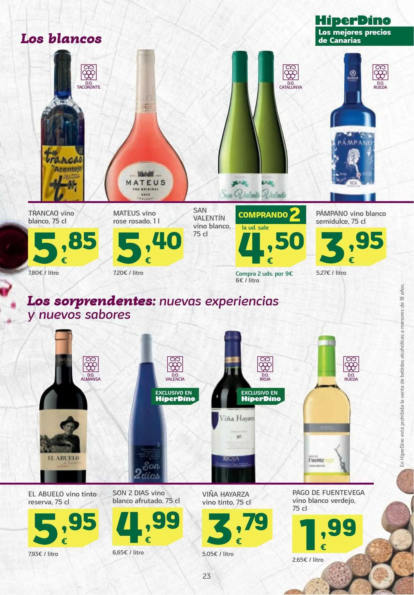 Catálogo de HiperDino Folleto 4 de septiembre al 8 de septiembre 2023 - Página 23