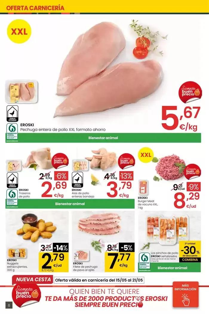 Catálogo de SUMA AHORRO EROSKI CENTER 15 de mayo al 28 de mayo 2025 - Página 6