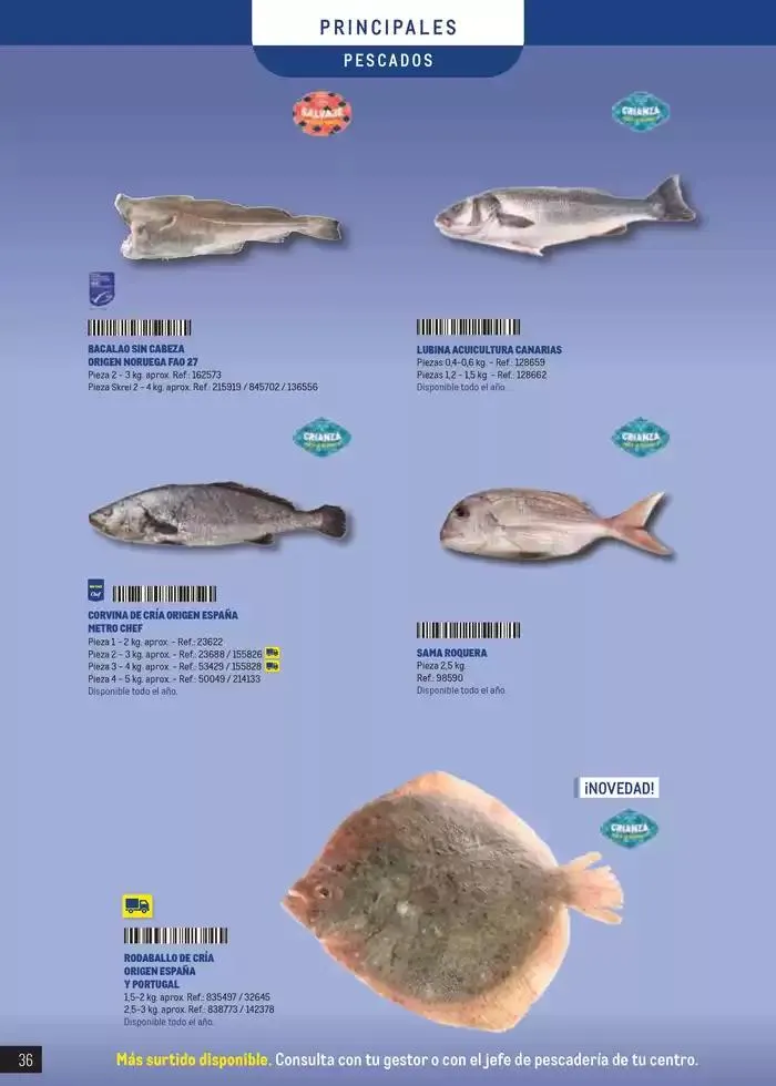 Catálogo de Especial Catering 25 de febrero al 30 de septiembre 2025 - Página 36