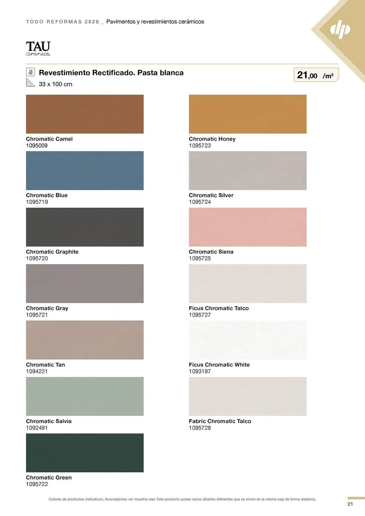 Catálogo de Folleto Distriplac 7 de abril al 31 de diciembre 2026 - Página 21