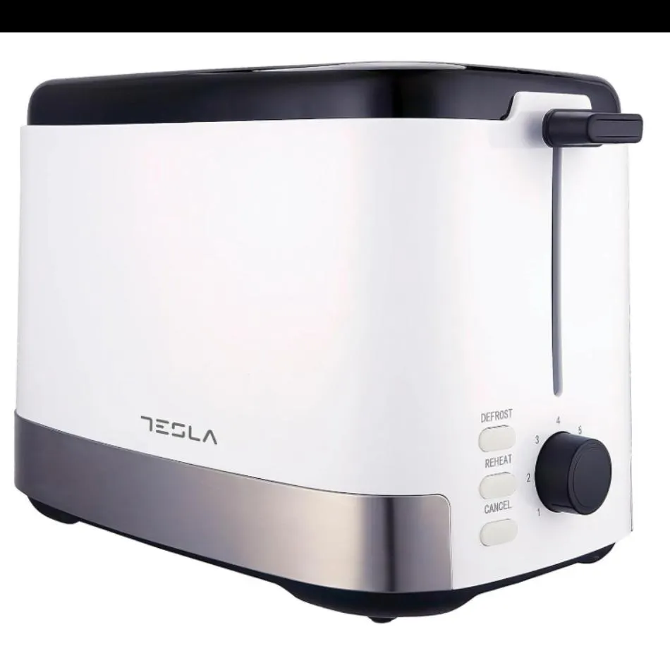 Tostador 2 rebanadas 800w Tesla