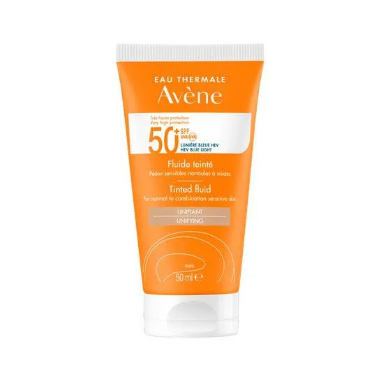 Avène Solar Fluido Color Unificante SPF50+ 50ml