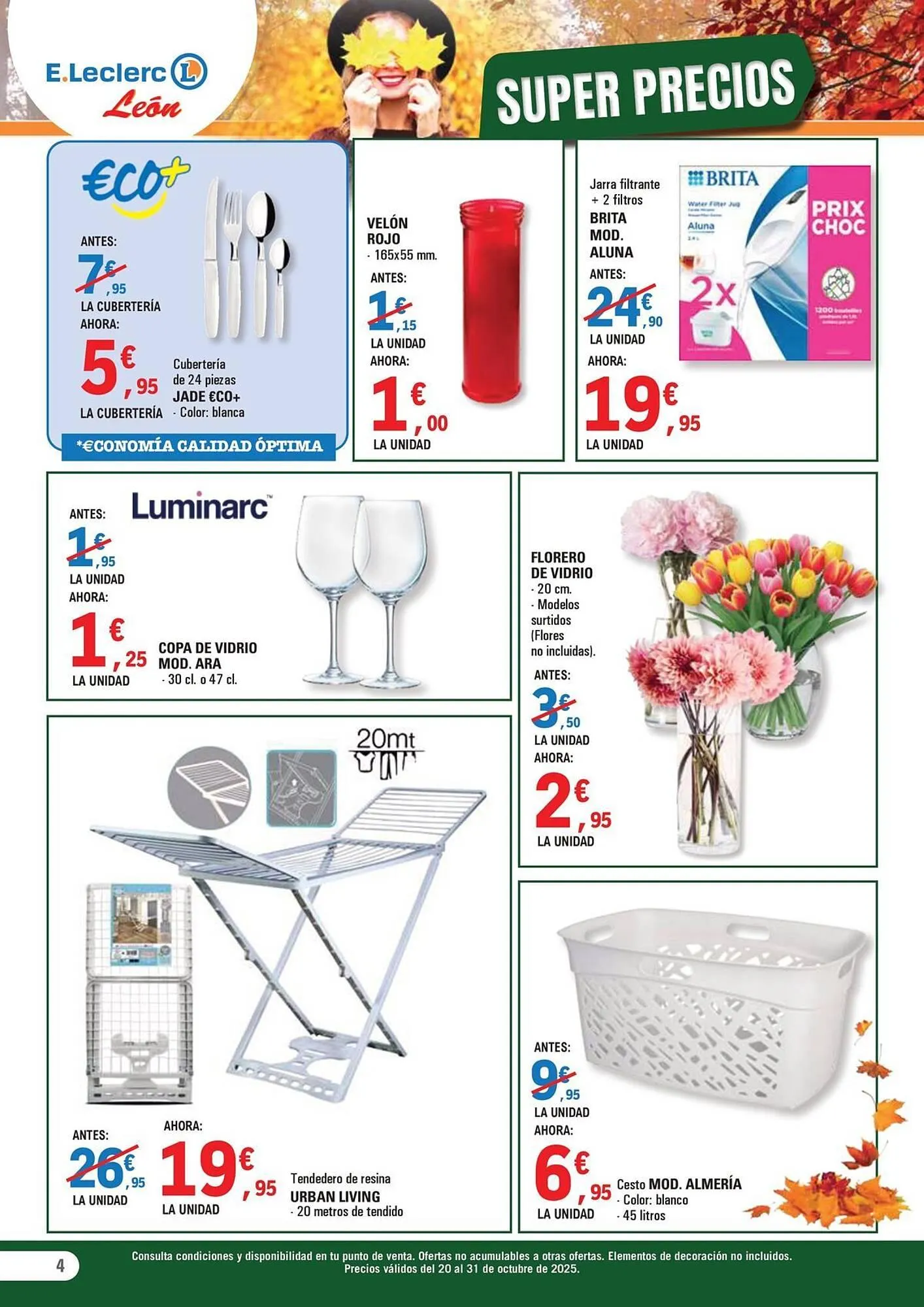 Catálogo de Catálogo E.Leclerc 24 de octubre al 31 de octubre 2025 - Página 4
