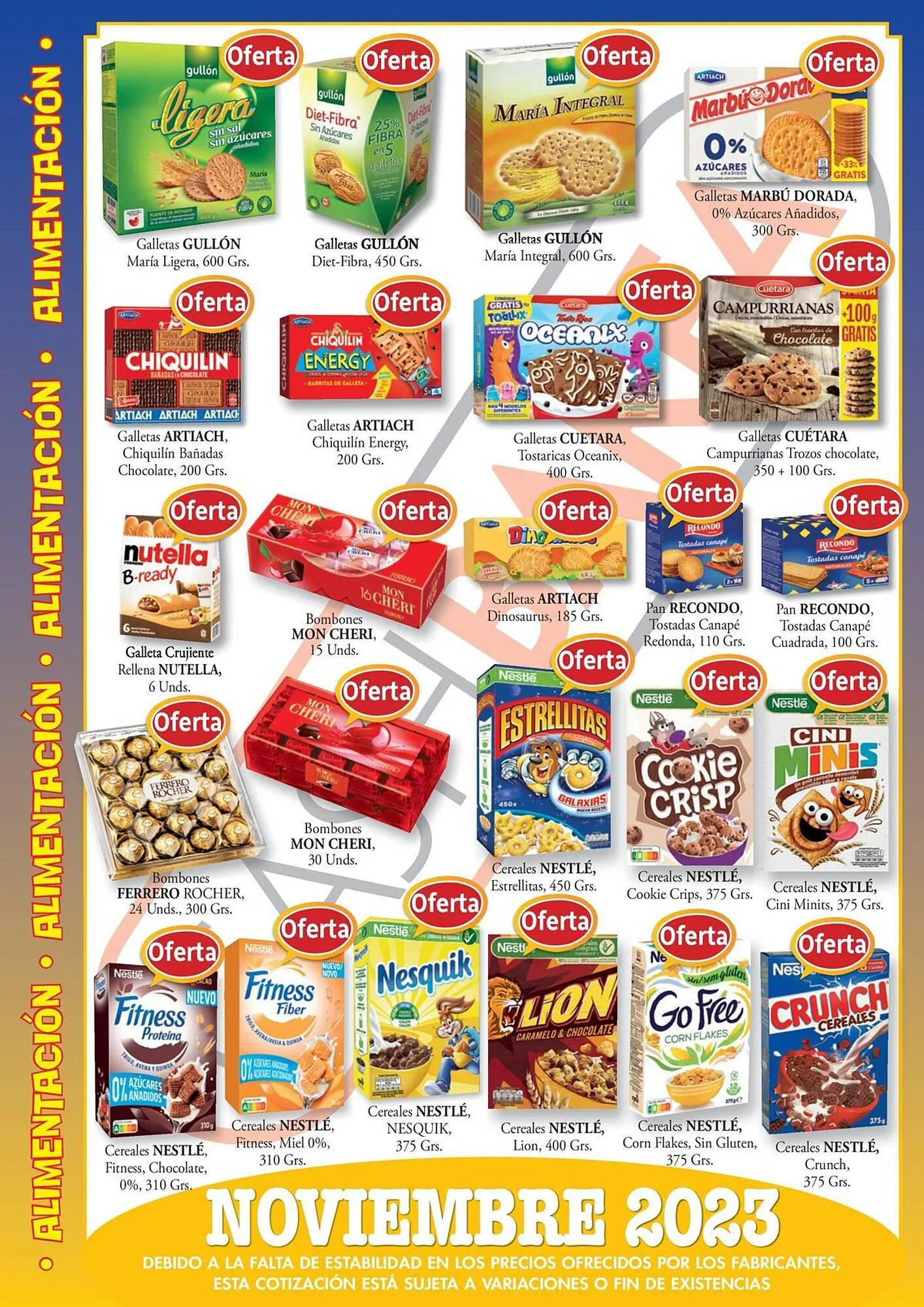 Catálogo de Folleto Cash Barea 6 de noviembre al 30 de noviembre 2023 - Página 2