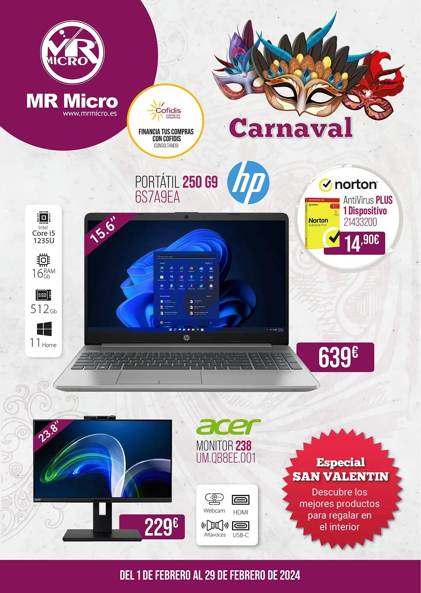 Catálogo de Folleto MR Micro 1 de febrero al 29 de febrero 2024 - Página 