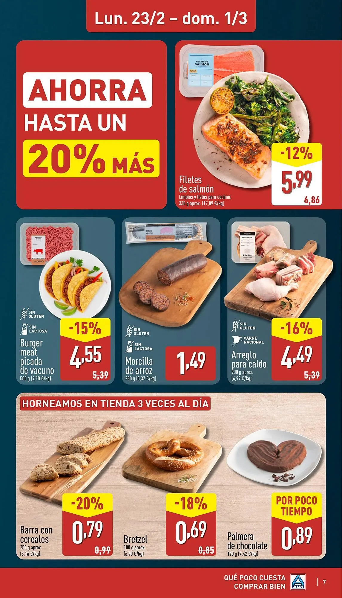 Catálogo de Folleto ALDI 23 de febrero al 1 de marzo 2026 - Página 7