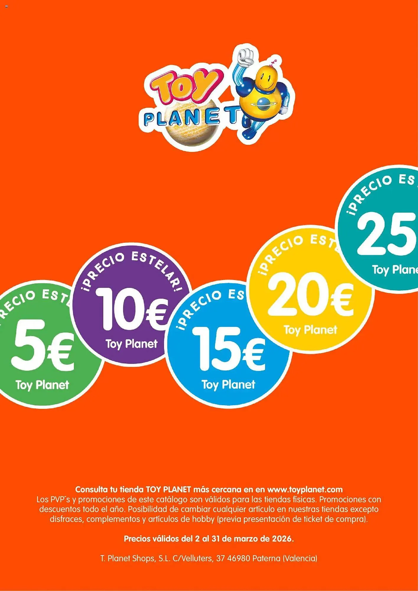 Catálogo de Catálogo Toy Planet 2 de marzo al 31 de marzo 2026 - Página 14