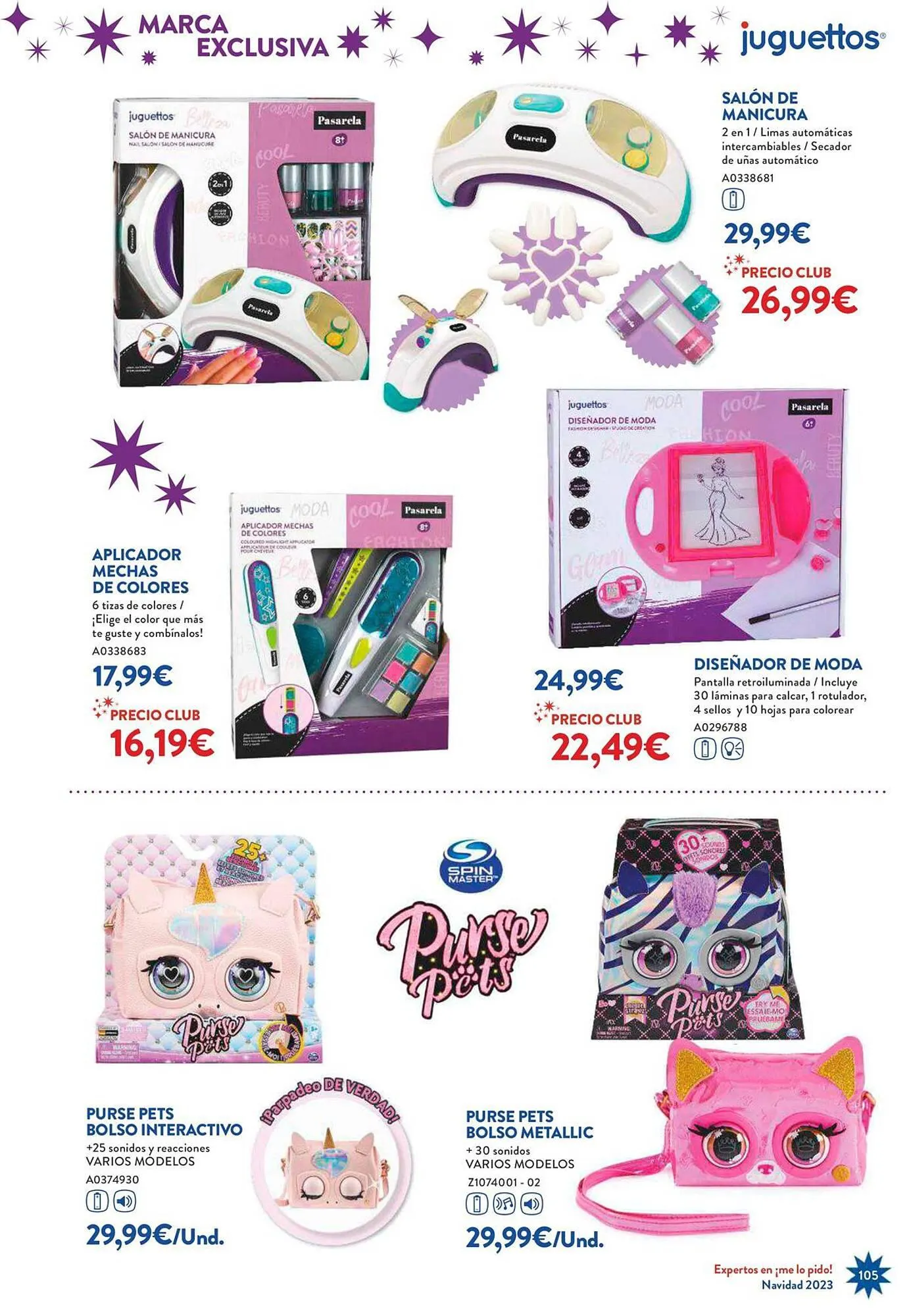 Catálogo de Folleto Juguettos 6 de noviembre al 24 de diciembre 2023 - Página 105