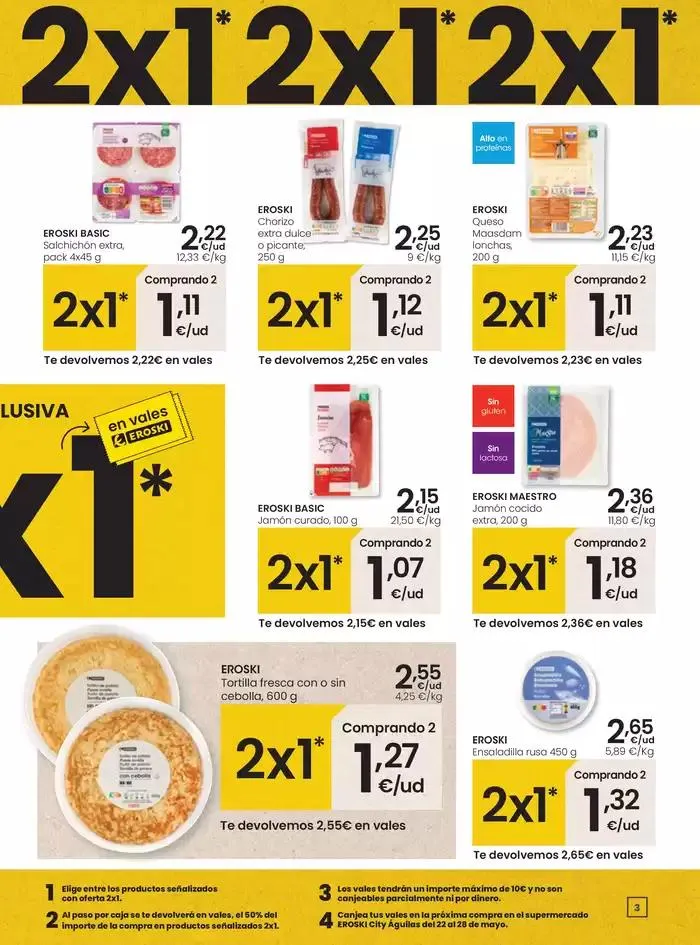 Catálogo de ¡Hola! Tu nuevo Eroski City Aguilas 15 de mayo al 21 de mayo 2025 - Página 3