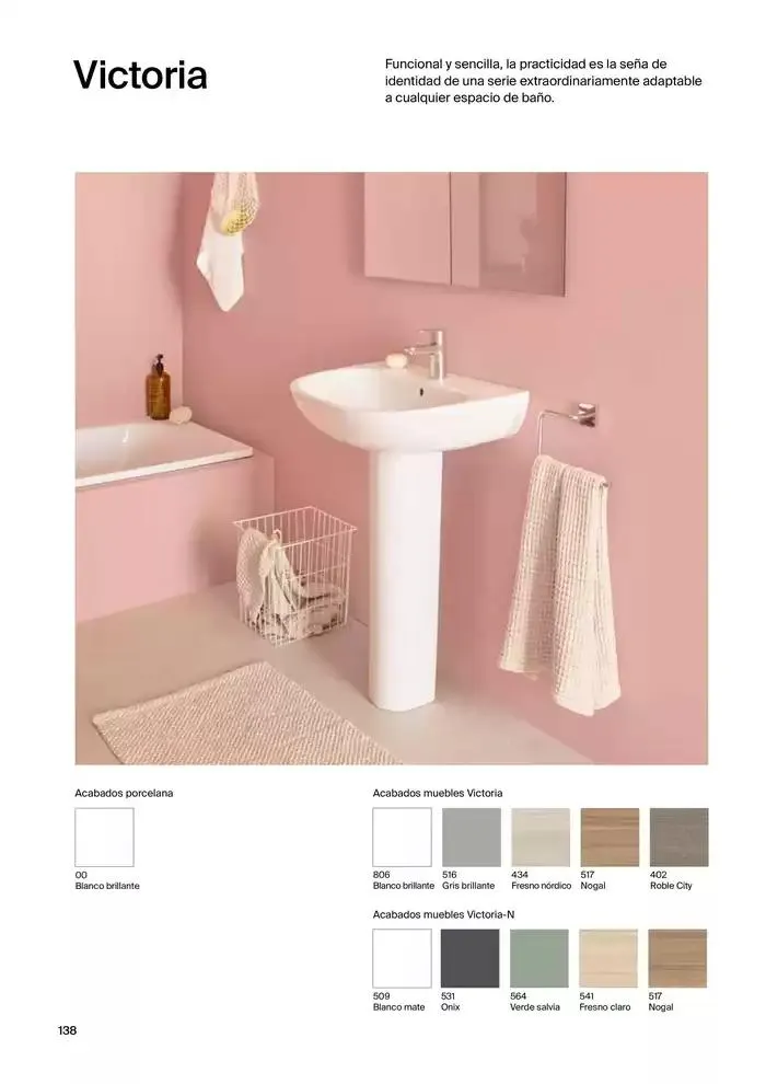 Catálogo de Colecciones de Baño, Muebles y Accesorios 9 de enero al 31 de diciembre 2025 - Página 140