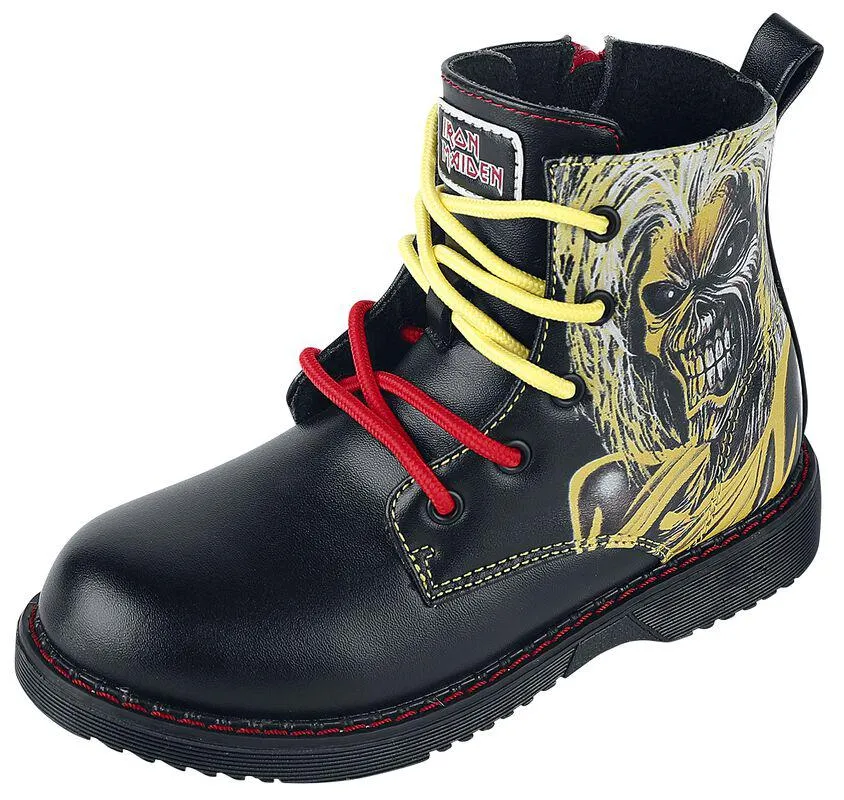"EMP Signature Collection" Botas niños Negro de Iron Maiden