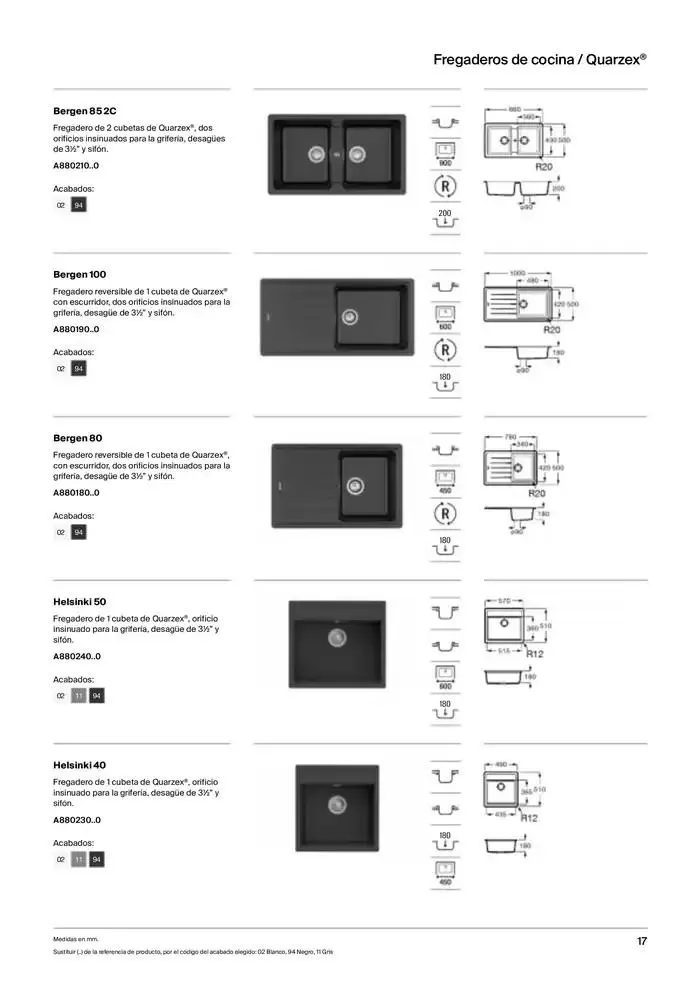 Catálogo de Fregaderos y grifería para cocina 9 de enero al 31 de diciembre 2025 - Página 19