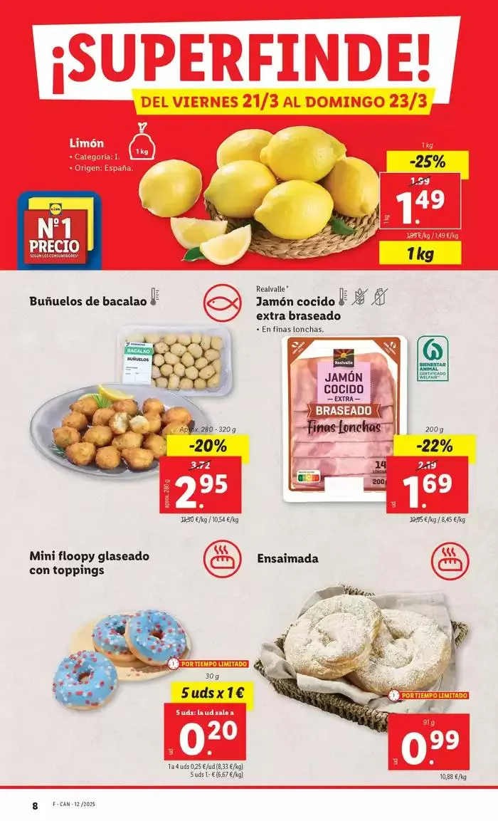 Catálogo de № 1 PRECIO - Ofertas válidas del 17/03 al 23/03 17 de marzo al 23 de marzo 2025 - Página 14