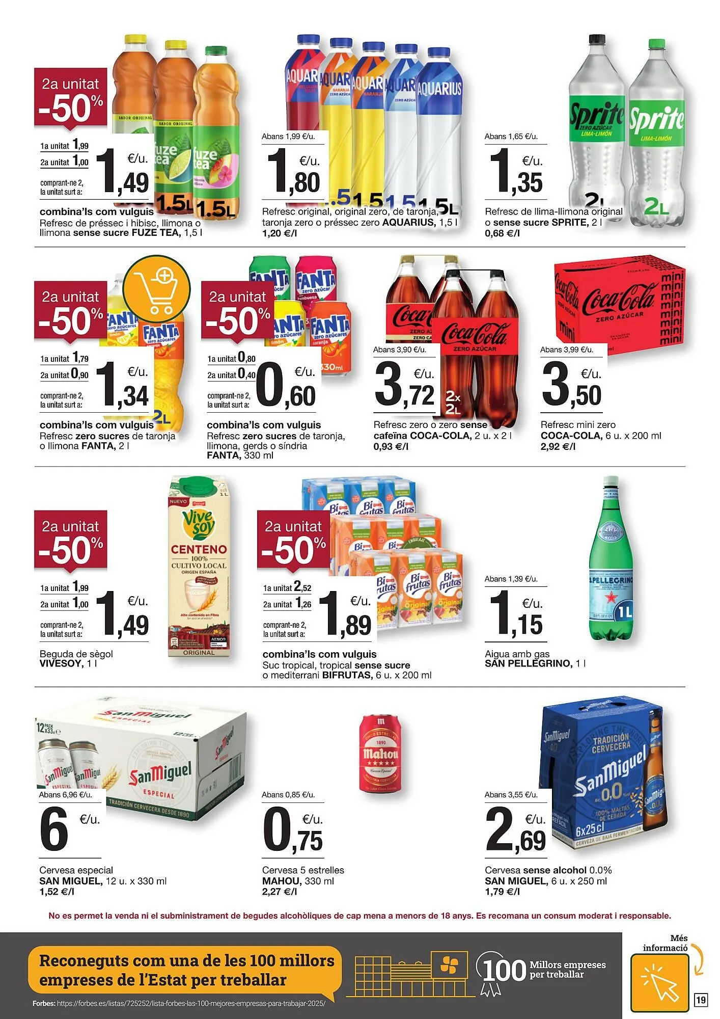 Catálogo de Folleto BonpreuEsclat 15 de julio al 28 de julio 2025 - Página 19